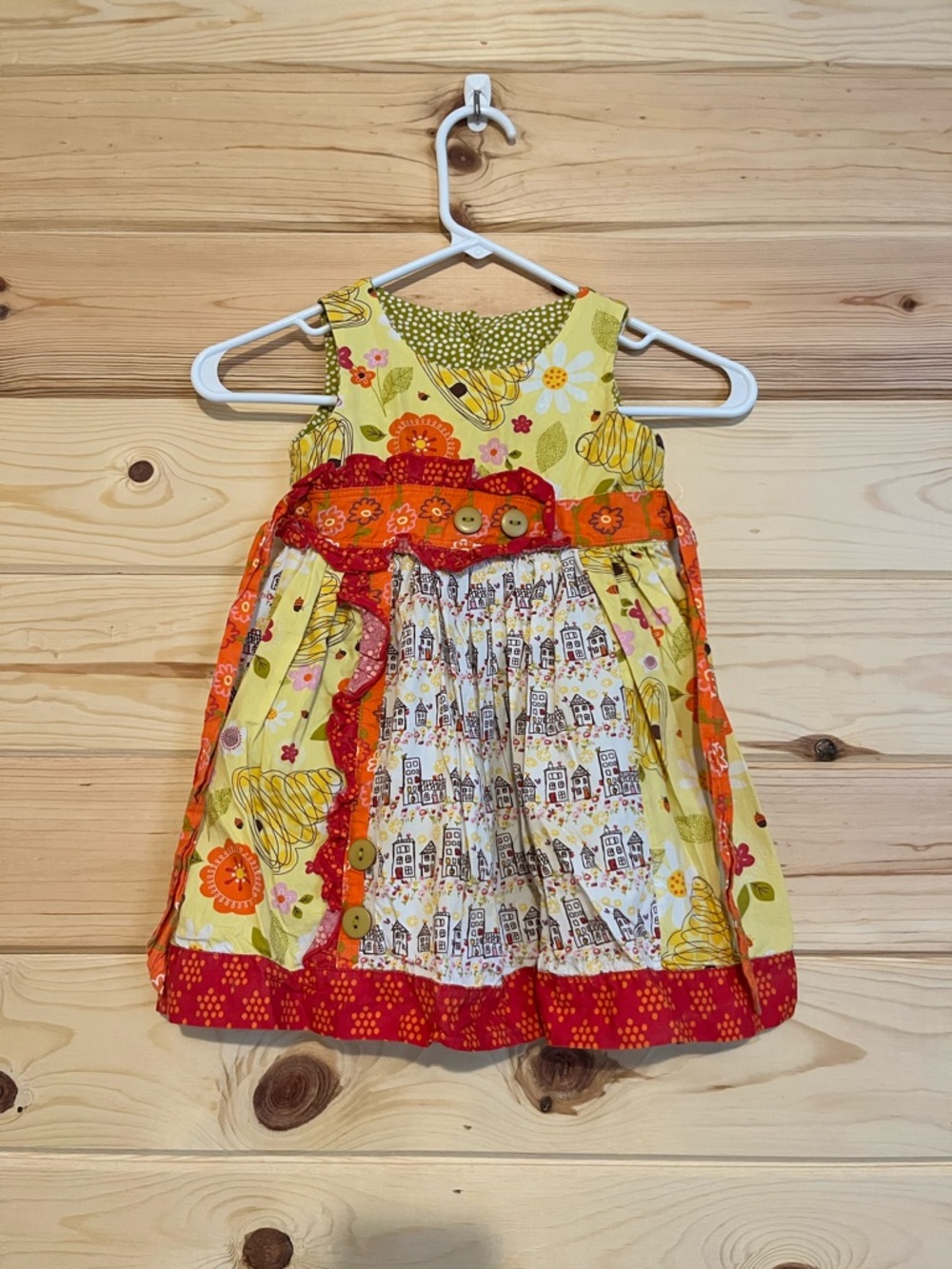 ☀️ $3/15☀️ Jelly The Pug Bee Sweet Collection Sally Dress 100% Cotton
